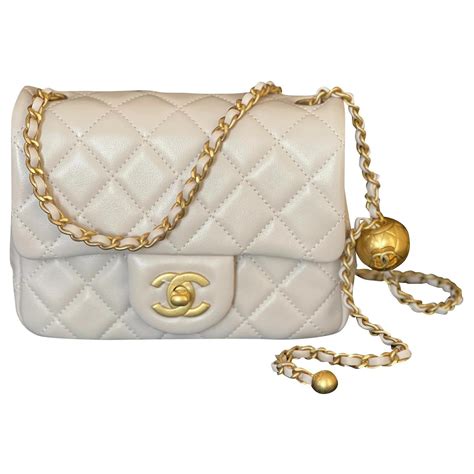 chanel pearl crush square mini|Chanel mini flap bag size.